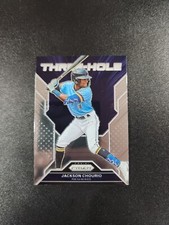 2023 Panini Prizm Jackson Chourio TH12 Three-Hole Insert Card