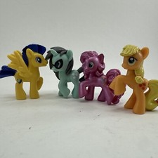 Lot of 4 - My Little Pony MLP Blind Bag Mini No Duplicates MLP FIM Mini Figures