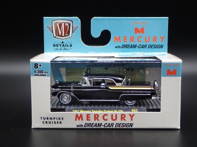 M2 Machines by M2 Collectible Auto-Thentics 1957 Mercury Turnpike 12-28 Pink//Black Details Like NO Other!