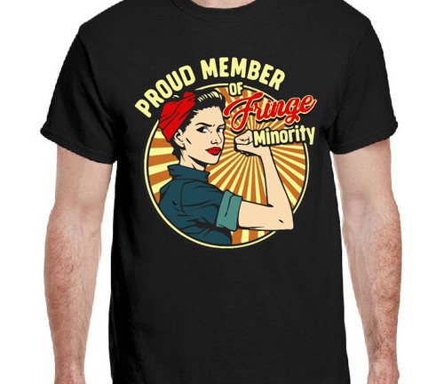 T-shirt convoy Proud Member Of The Fringe Minority Freedom | T-shirt vintage - Photo 1 sur 3