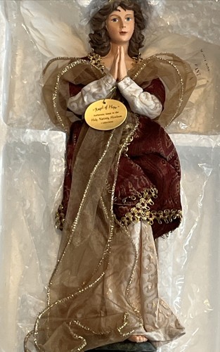 ANGEL OF HOPE Hawthorne Village Holy Nativity Heirloom Collection Large Figure