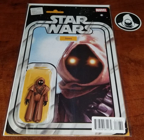 Star Wars (2015) #10, Action Figure variant cover (Jawa), Marvel comic