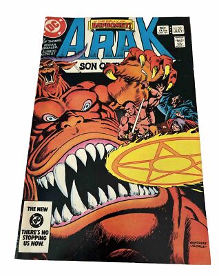 1982 DC Comics Arak Son of Thunder #23 Bronze Age Comic Book F/VF Condition