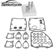 For Harley Twin Cam Timing Chain Tensioner 2 Shoes + 2 Pins + Tool + Gaskets Kit