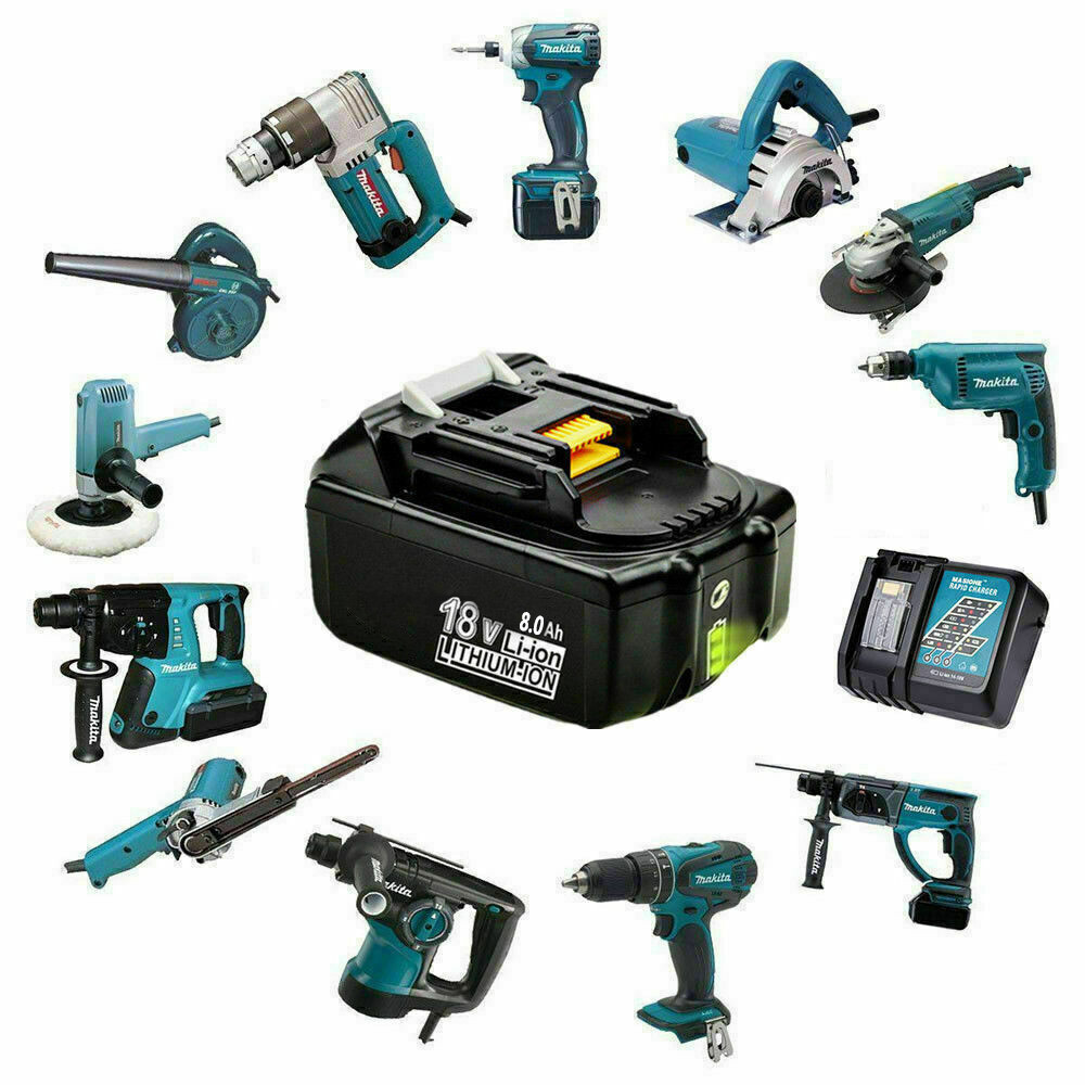 2x Indicatore Led Originale 18V 8Ah Per Batteria Makita BL1860B - Foto 6