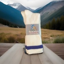 Vintage Jockey Man In Motion 17  Length Crew Socks