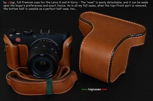 LUIGI's FULL CASE for your LEICA X-VARIO,2 COLORS READY,BARGAIN LOWERED PRICE - Picture 6 of 9