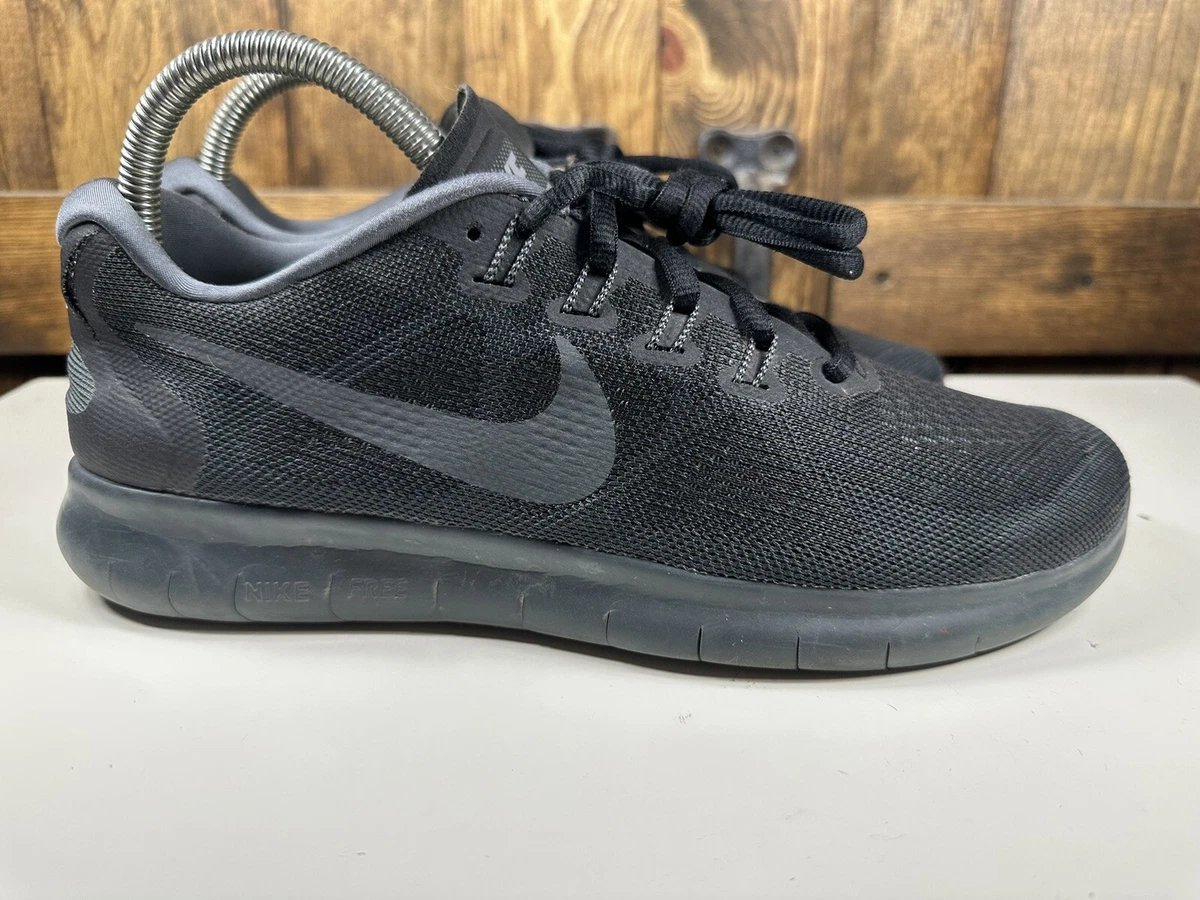 NIKE Free RN 880839 003 Triple Black Sz 8 US Mens Running Shoes