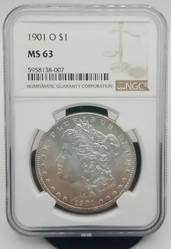 1901-O  $1  Morgan Silver Dollar NGC MS63  #0413