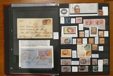 Danish West Indies 1865-79 BRITISH POST OFFICE C51&others specialized coll. Rare