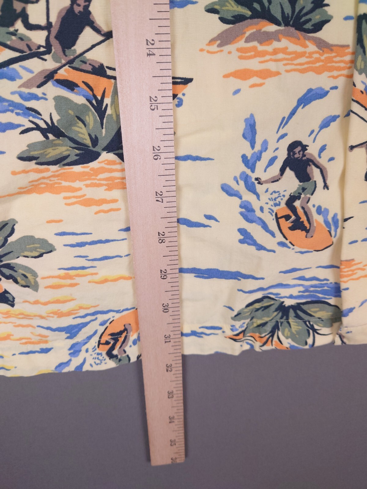 Gap Button Summer All Over Palm Tree Button Up Sh… - image 8