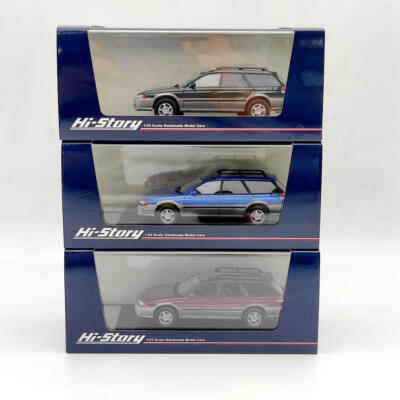 【希少】Hi-Story SUBARU LEGACY 1992 1/43 Hi-Story Subaru Legacy Grand Wagon 1996 White HS324WH