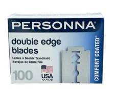 PERSONNA Barber Comfort Coated Double Edge Razor Blades BP9020 100pk NEW