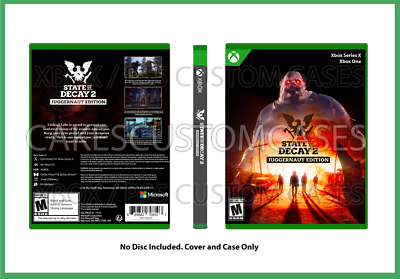 Replacement Case - XBOX State of Decay 2 Juggernaut - NO