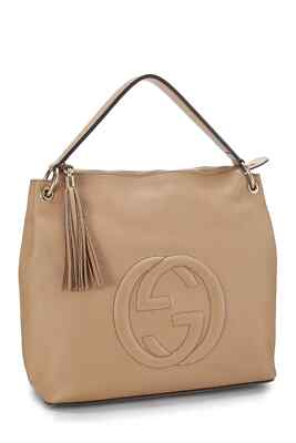 new Gucci GG Soho Beige Shoulder Bag Handbag 536194 A7M0G 2754 | eBay