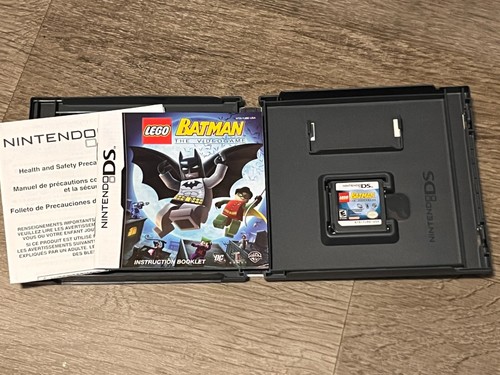 LEGO Batman The Videogame Nintendo DS Complete CIB Authentic - Picture 2 of 4