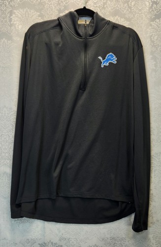 Nike Dri-Fit Detroit Lions Half Zip Pullover Jacket Size XXL