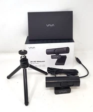 Webcam VAVA 2K Web Camera with Dual Microphones Autofocus 4X Digital Zoom USB