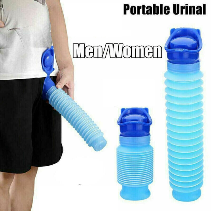 750ML Taschentoilette Schrumpfbares Urinal Autonotfall Mobil Auslaufsicher Tool