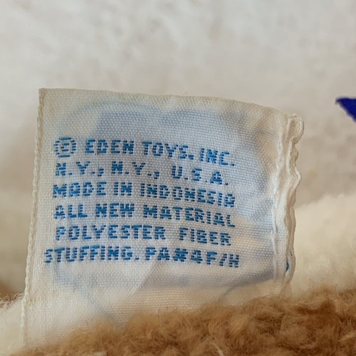 Oshkosh B’Gosh Eden Vintage Fox Plush Stuffed Animal 9” USA Beanbag - Picture 6 of 6