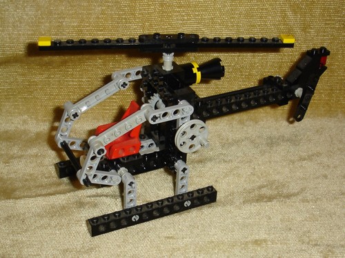 LEGO Sets: Technic: Model Airport: 8825-1 Night Chopper (1990) 100% INSTRUCTIONS - Picture 2 of 7