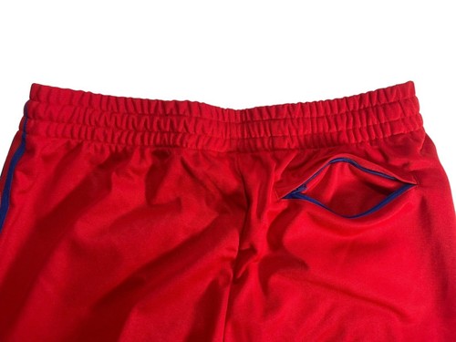 Adidas Originals Beckenbauer Heritage Striped Track Pants IB3428 Red/Blue Men's - Picture 10 of 11