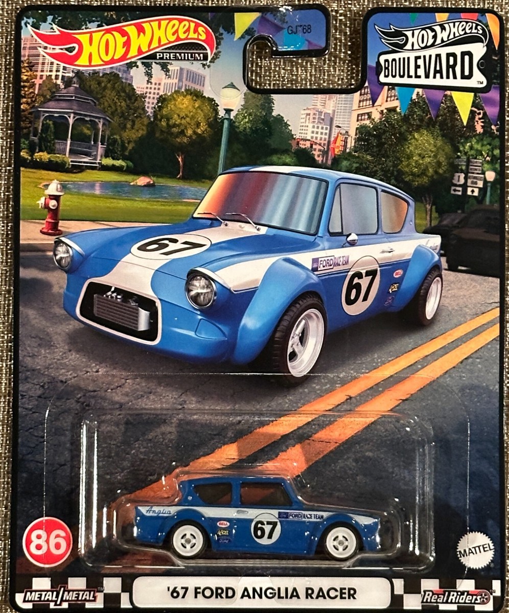 Hot Wheels Premium Boulevard # 86, '67 Ford Anglia Racer , Free
