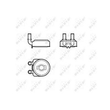 Genuine NRF Engine Oil Cooler - 31739