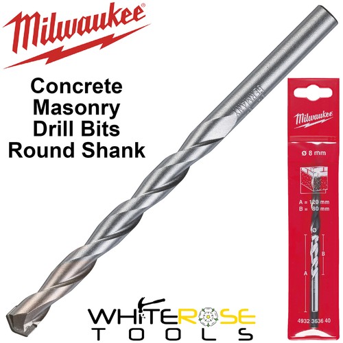 Milwaukee Concrete Masonry Drill Bits 