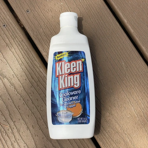 Kleen King Cookware Cleaner Liquid For Stainless Steel And Copper 14oz - NEW!!