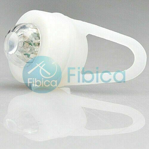 New Deffit Bike Cycling Round Frog LED Front Head Rear Light Waterproof White g