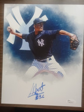 Albert Abreu Autographed Signed 8x10 Photo New York Yankees JSA Cert