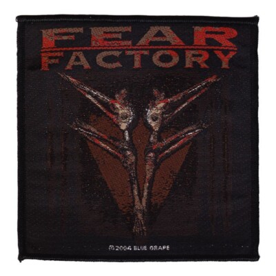 Fear Factory Archetype Sew On Patch New Vintage 2004 Official Merch
