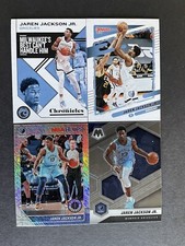 Jaren Jackson 4-card 2019 Hoops Prem Stock Shimmer Prizm+mixed base-ships PWE!