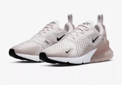 【Nike】W Nike Air Max 270  AH6789 604 Nike Air Max 270 Light Soft Pink Running Shoes AH6789-604
