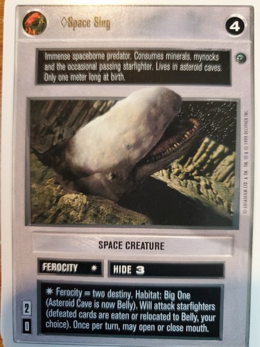 Star Wars CCG Dagobah WB UNLIMITED 2nd Tier Singles *Choose Your Card* SWCCG - Picture 45 of 63