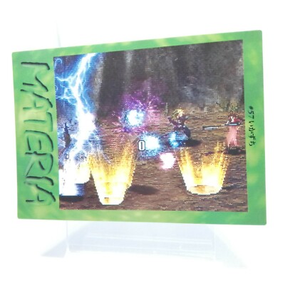 lightning No.57 Final Fantasy Ⅶ Card Dass Masters 1STedition