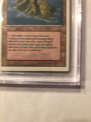 Volcanic Island Revised MTG BGS 9.5 Corners 9/9/9.5/9 MINT (RG
