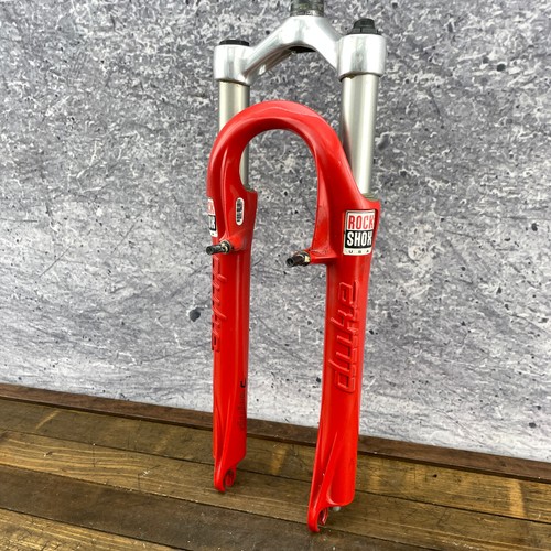 Vintage Rock Shox Duke C Fork Disc VBrake Red Cantilever 1 1/8 Threadless 26 MTB - 第 10/19 張圖片
