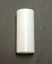 3" WHITE PLASTIC EDISON STANDARD CHANDELIER LAMP SOCKET CANDLE COVER NEW 50259J