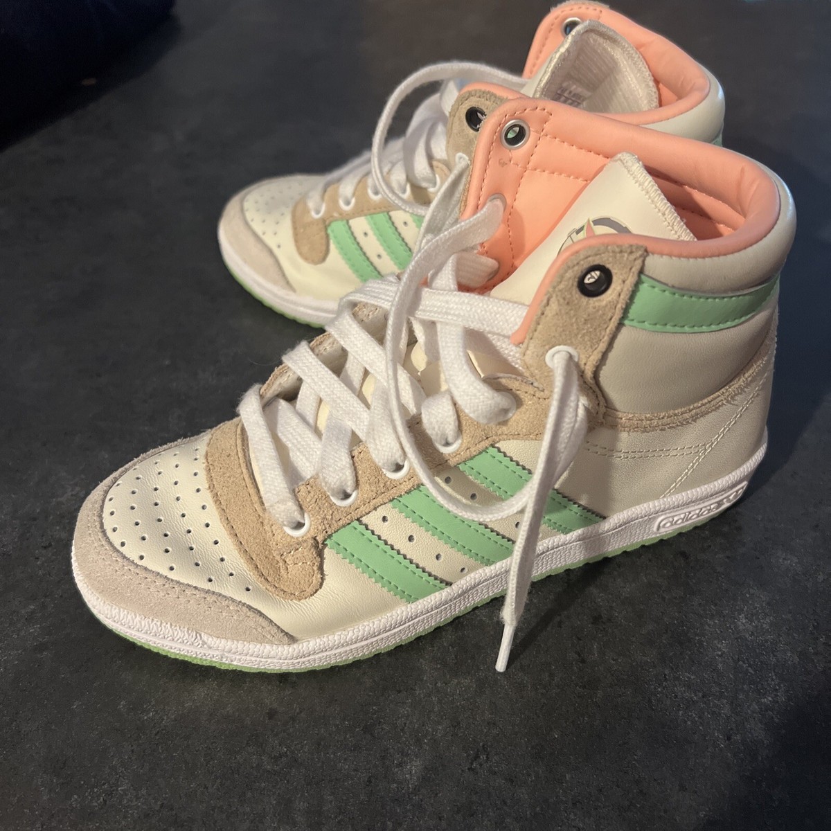 Adidas Star Wars Mandalorian BABY YODA TOP TEN HI SHOES GZ2746