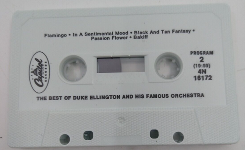 THE BEST OF DUKE ELLINGTON & HIS FAMOUS ORCHESTRA CAPITOL Cassette - Picture 4 of 4