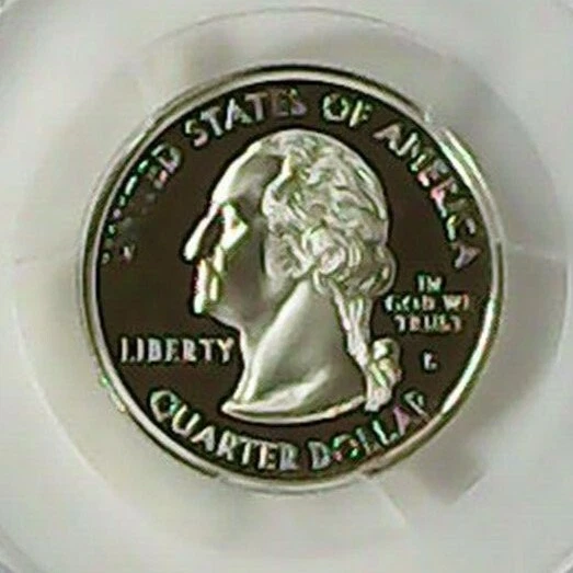 2000-S 25C State Quarter South Carolina PCGS PR69 DCAM 90% Silver 22loor0507 - Image 4 of 4