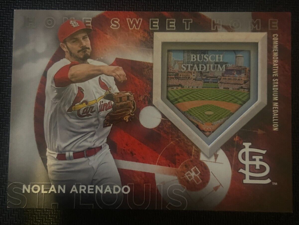 2024 Topps Series 1 - Nolan Arenado /299 Home Sweet Home Medallion #HSH-NA