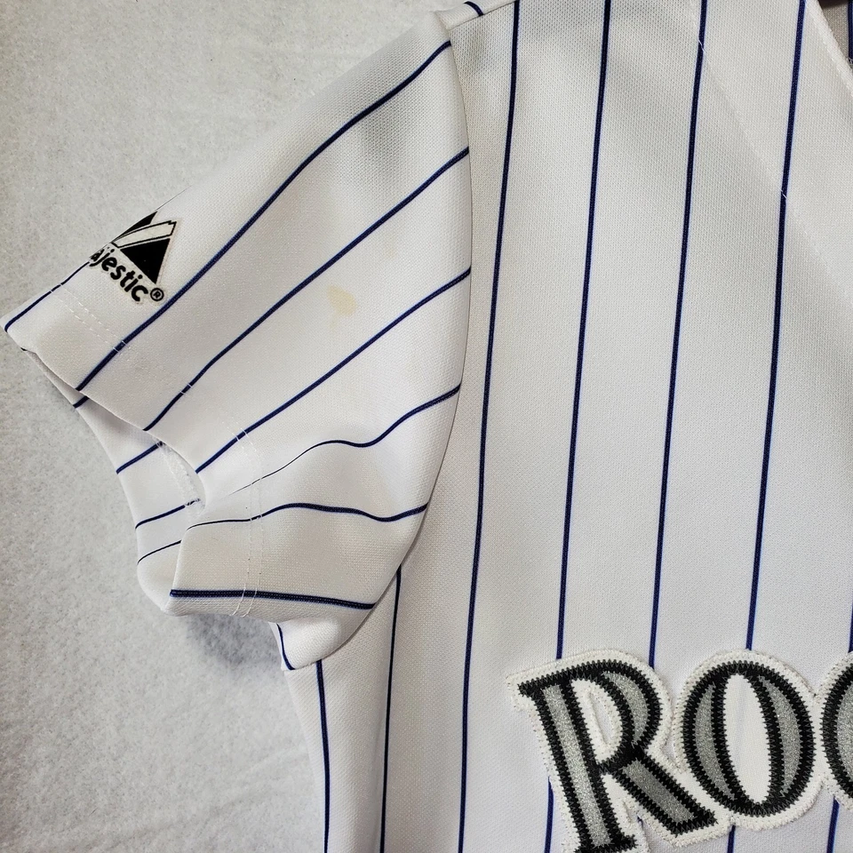 Colorado RockiesJersey No24 Декстер Фаулер РЕДКАЯ MLB бейсбол молодежный маленький - Изображение 2 из 4