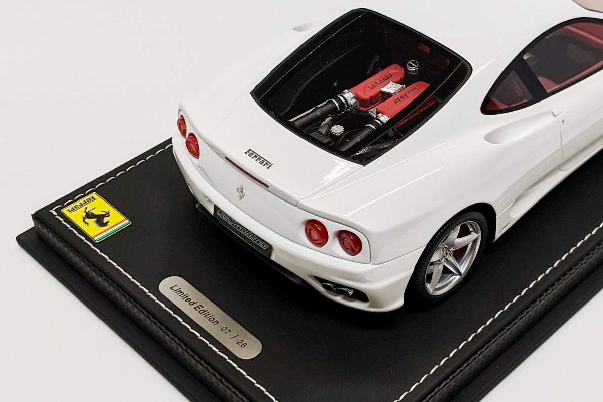 BBR Models 1:18 Ferrari 360 Modena in Bianco Avus (#07/28) | eBay