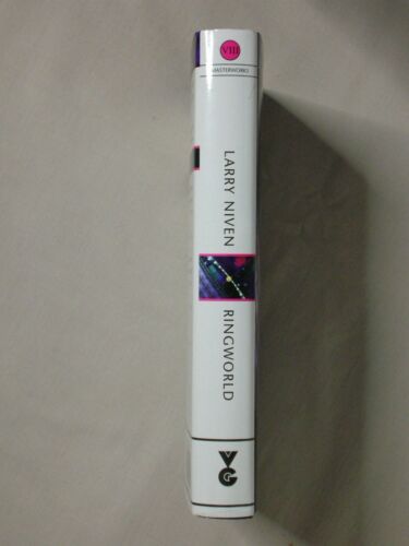 Signiertes RINGWORLD Larry Niven HARDCOVER MIT DJ GOLLANCZ SF MASTERWORKS VOL 8 - Bild 2 von 3