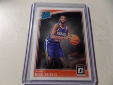Mikal Bridges Rated Rookie 2018-19 Panini Donruss #200 Suns RC GEM MINT