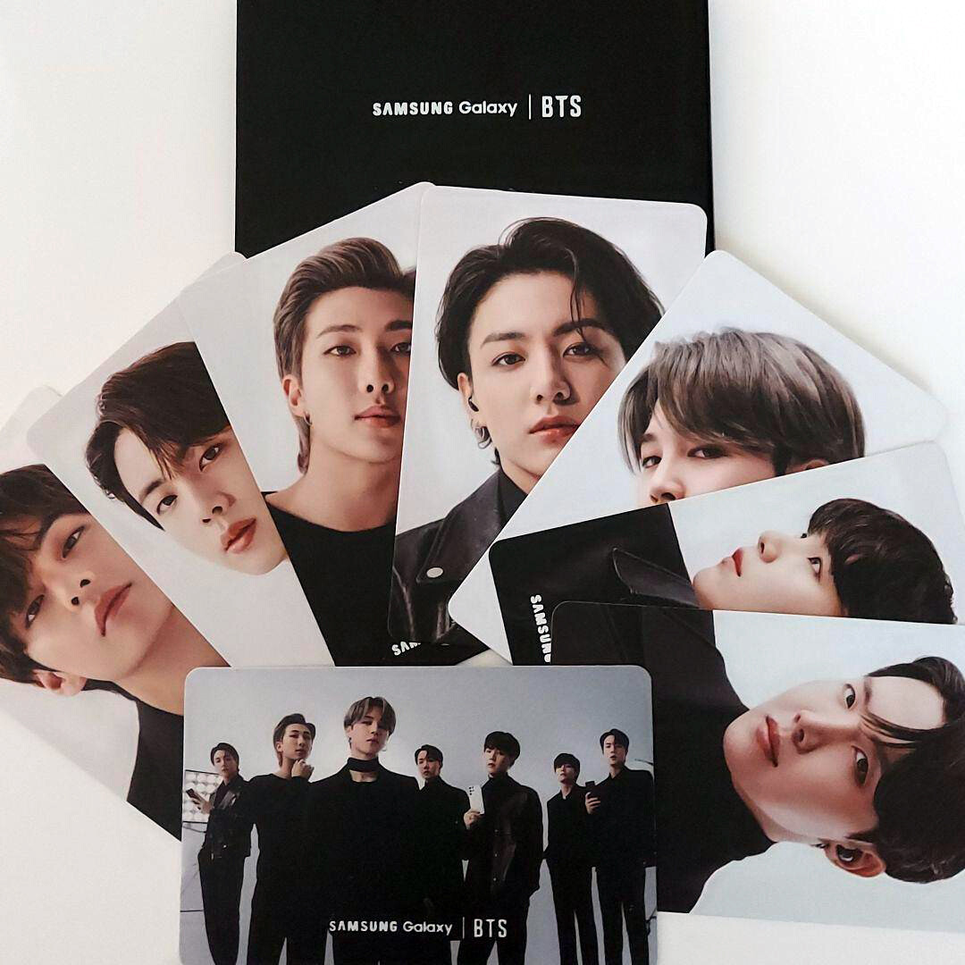 BTS Samsung Galaxy S21 Latin America Official Benefit PHOTOCARD