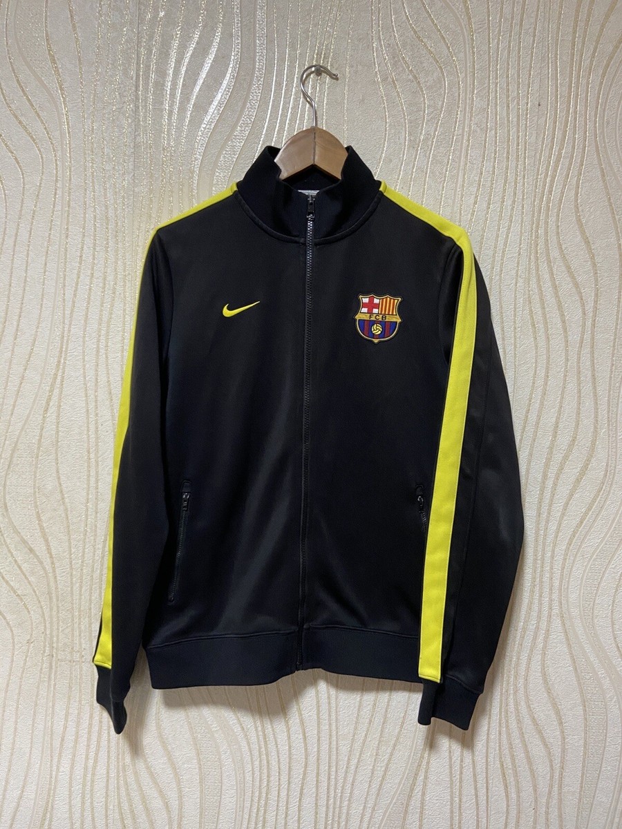 BARCELONA 2011 2012 AWAY PRE MATCH FOOTBALL SOCCER JACKET